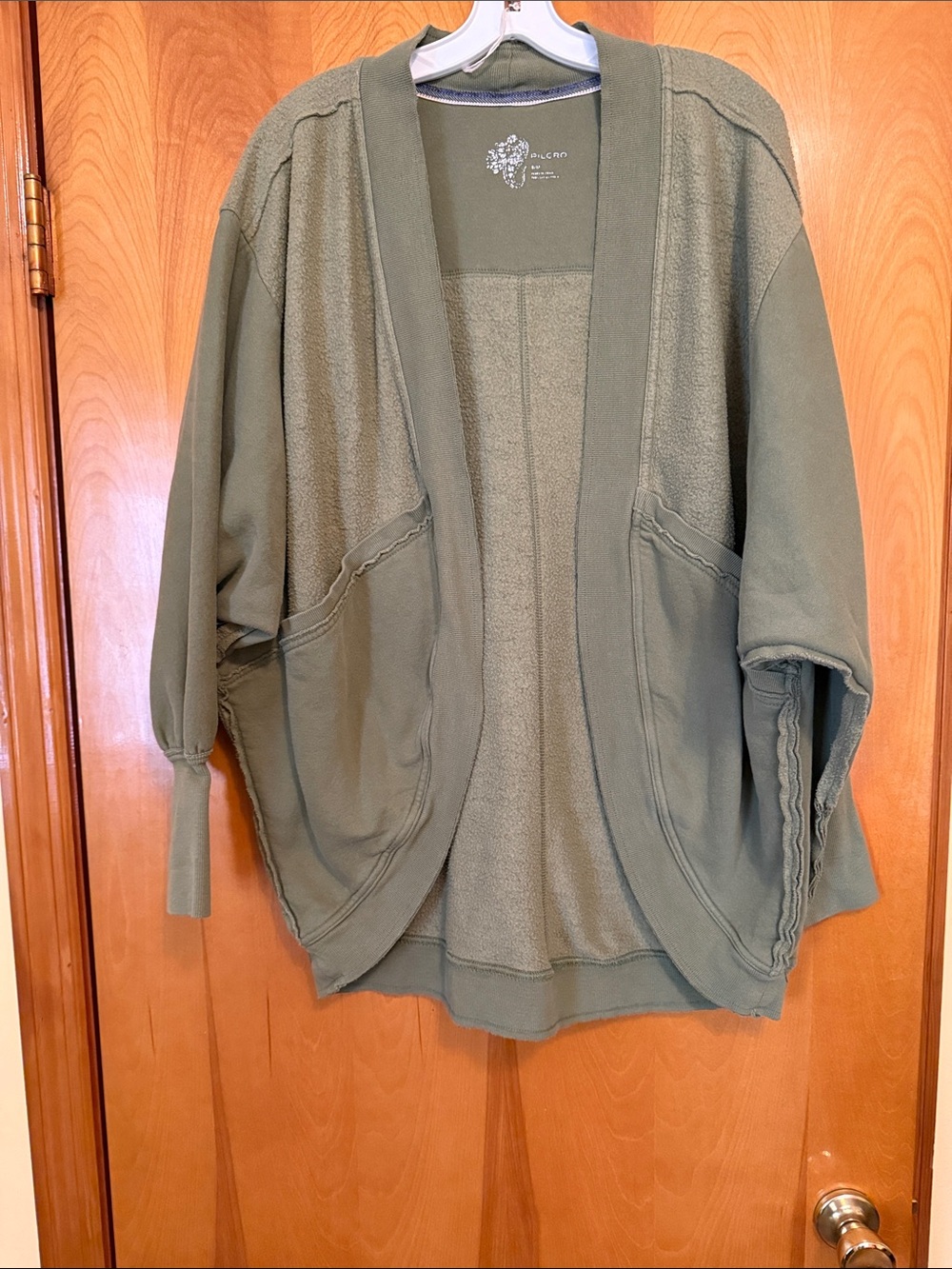Pilcro Aubrey Fleece cardigan